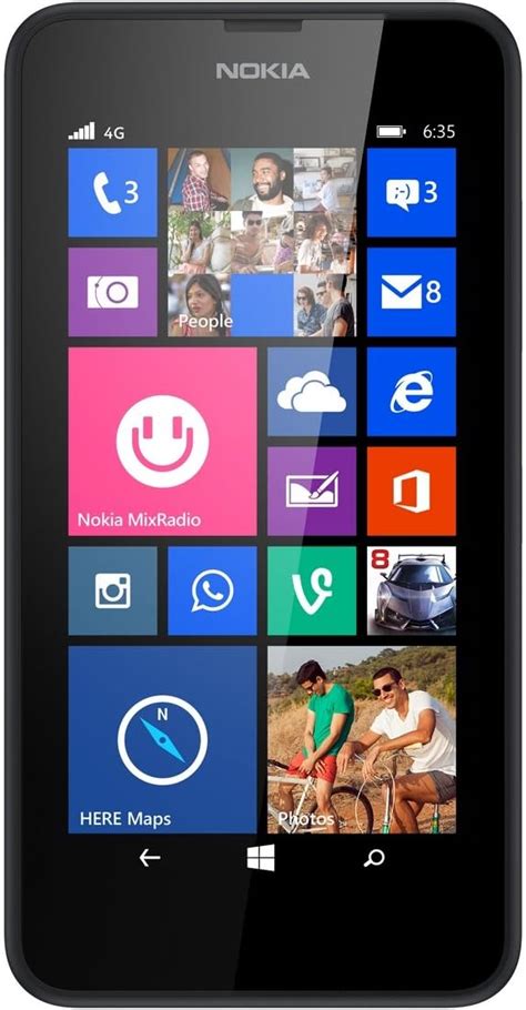 Nokia Lumia 635 4G UK SIM.